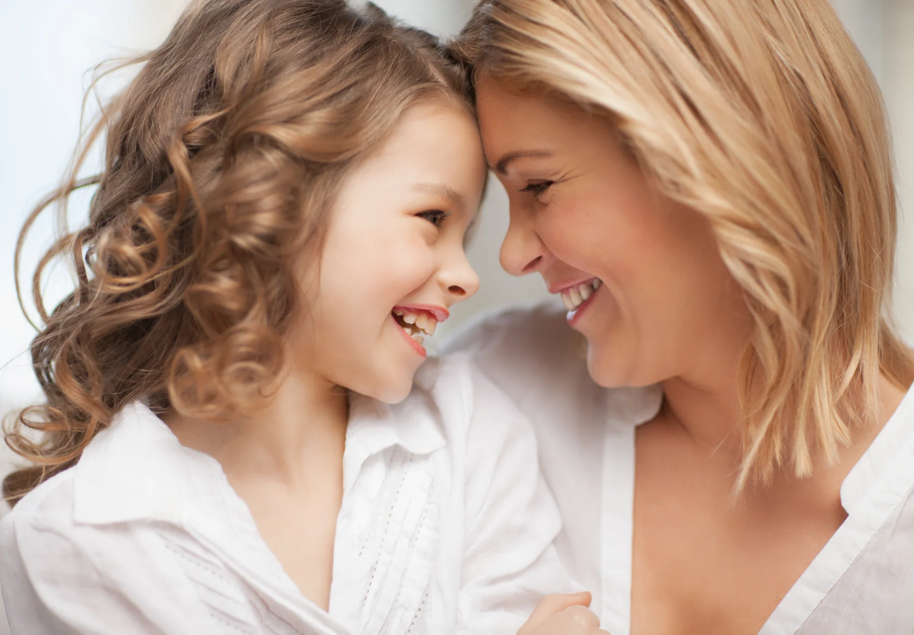 Parent and child using devices