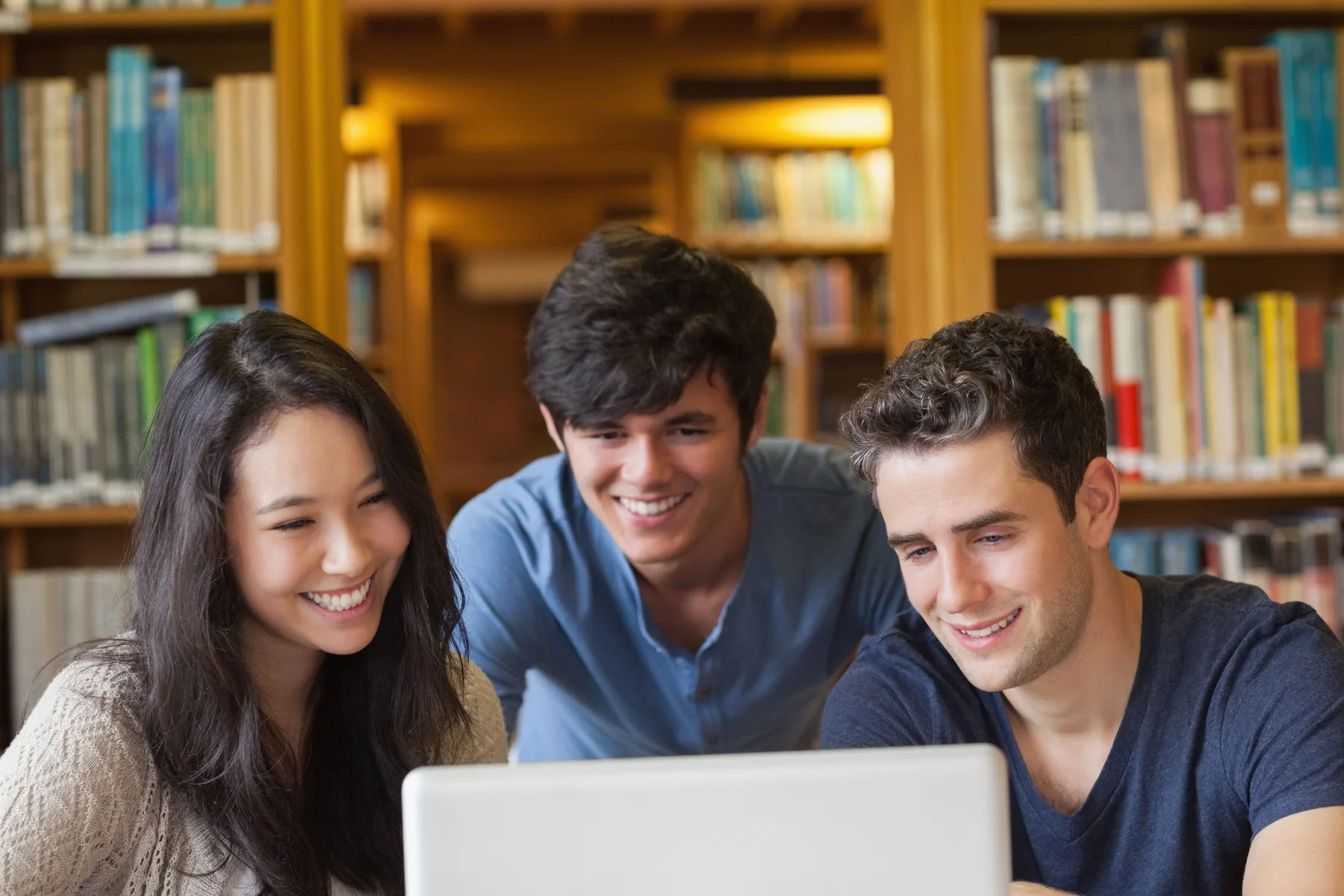 Students in a school environment